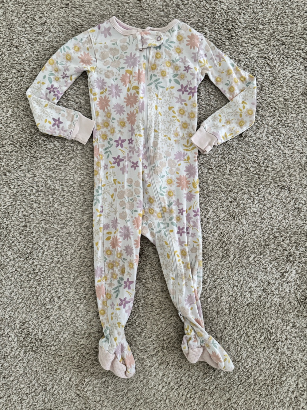 Cloud Island floral onesie